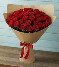 Букет Красные розы Милано в Брюховецкой