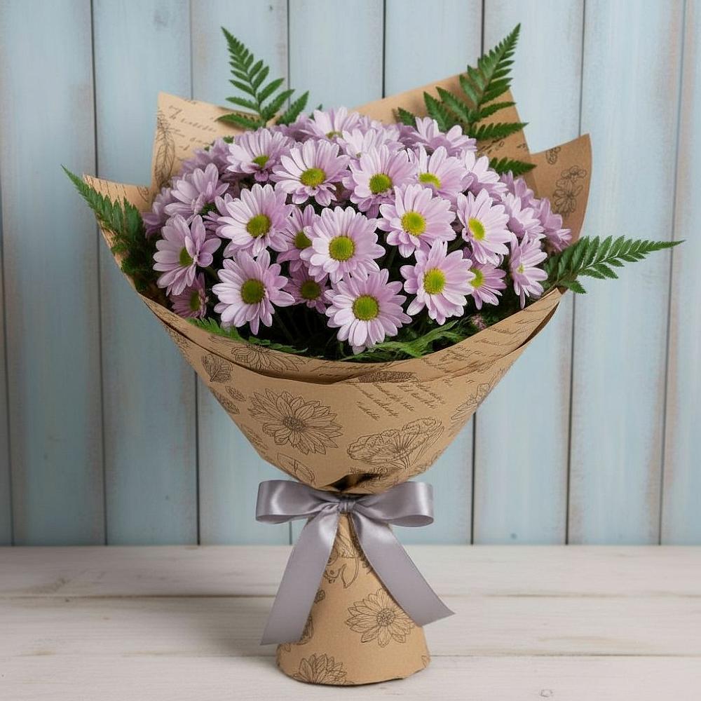 Букет цветов из: Хризантемы в Брюховецкой