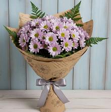 Букет цветов из:  Хризантемы в Брюховецкой