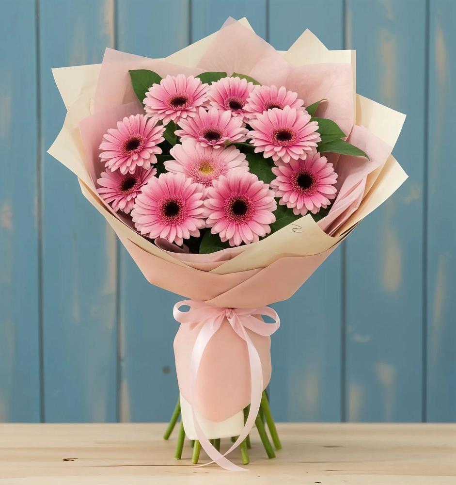 Букет цветов из: Герберы в Брюховецкой