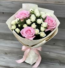 Букет цветов из:  Розы в Брюховецкой