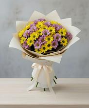 Букет цветов из:  Хризантемы в Брюховецкой