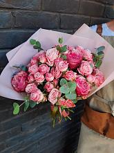 Букет цветов из:  Розы в Брюховецкой