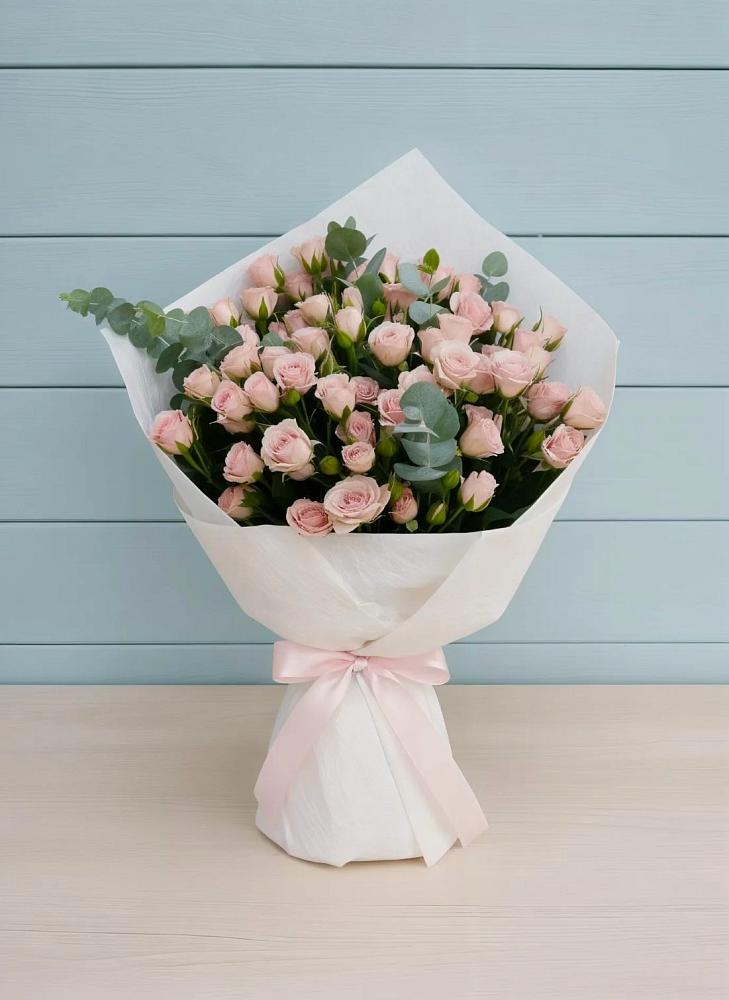 Букет цветов из: Розы в Брюховецкой