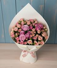 Букет цветов из:  Розы #REPLACE_PRED# Брюховецкой